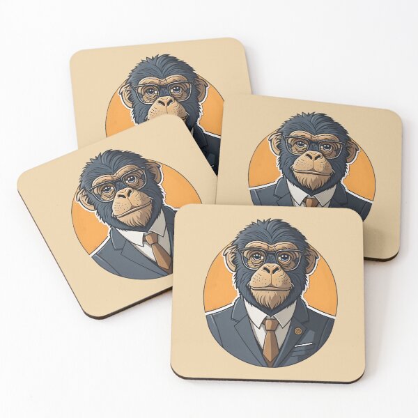 Item preview, Professor chimpanzee designed and sold by Nolan6.