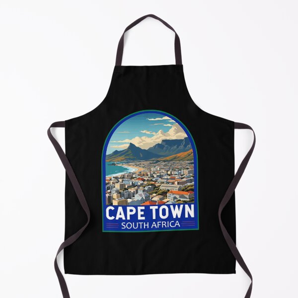 Item preview, Cape Town South Africa Travel Art Emblem designed and sold by KrisSidDesigns.
