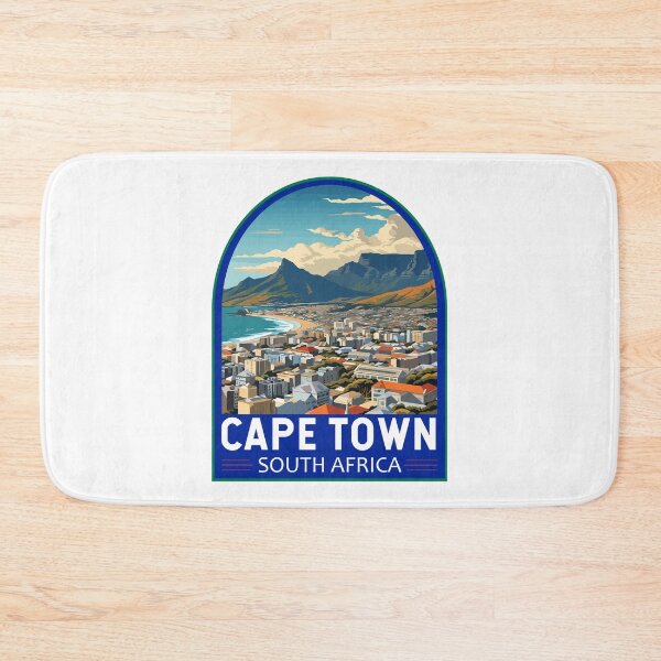 Item preview, Cape Town South Africa Travel Art Emblem designed and sold by KrisSidDesigns.