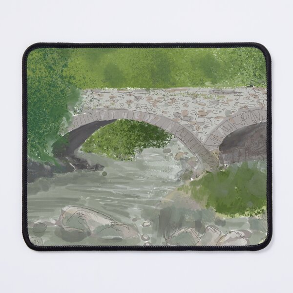 Item preview, Stone bridge landscape designed and sold by loubie76.