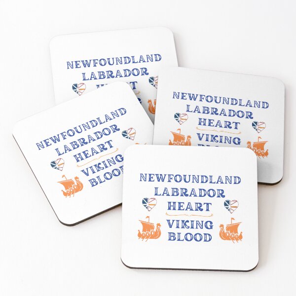Item preview, Newfoundland Labrador Heart, Viking Blood. Gift ideas for historical enthusiasts. designed and sold by LindaLG.
