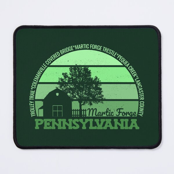 Item preview, Martic Forge Pennsylvania Sunset Retro Vintage Local Pride Logo designed and sold by CRHPOD20.