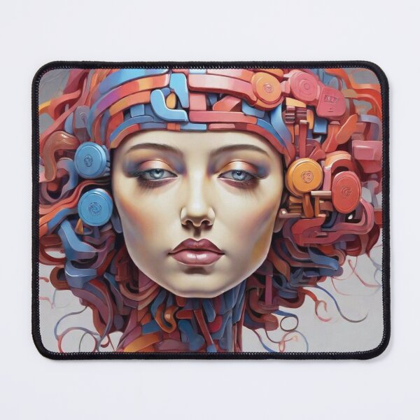 Item preview, colours in the mind of ai designed and sold by Modernaiart.