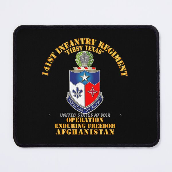 Item preview, Army - 141st Infantry Regiment - OEF - Afghanistan w Txt designed and sold by Military Insignia Products.
