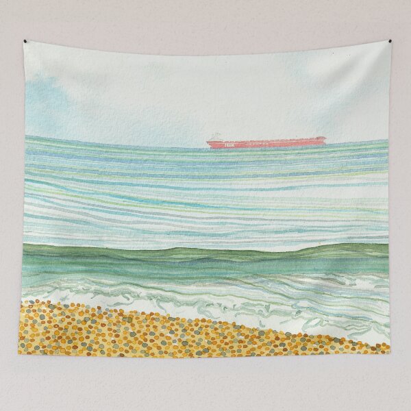 Item preview, Empty Container Ship  designed and sold by Hayley Holliday.