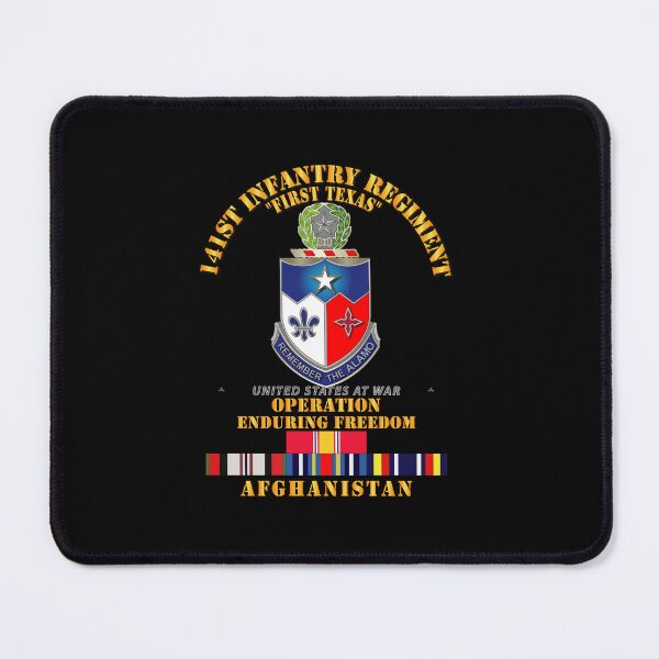 Item preview, Army - 141st Infantry Regiment - OEF - Afghanistan w SVC designed and sold by Military Insignia Products.