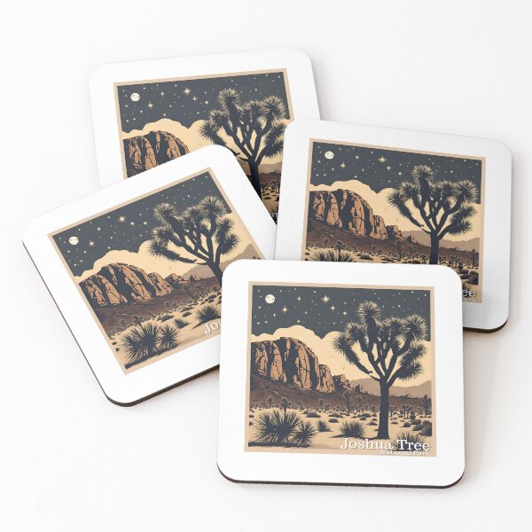 Artikelvorschau, Joshua Tree Nationalpark bei Nacht entworfen und verkauft von cozyvintage.