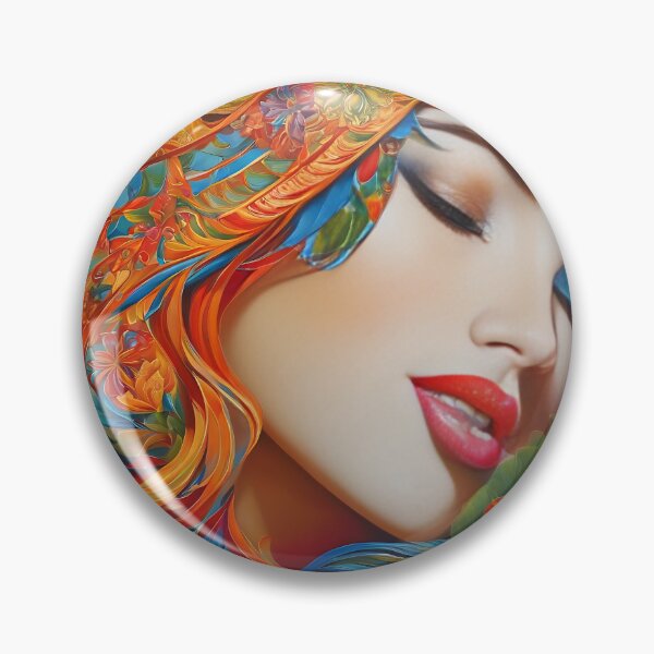 Item preview, Woman beauty graphics modern flowers literature designed and sold by SiamArtist29.