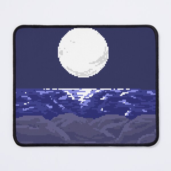 Item preview, Pixel Art Mountain Shore designed and sold by PixelCarvel.