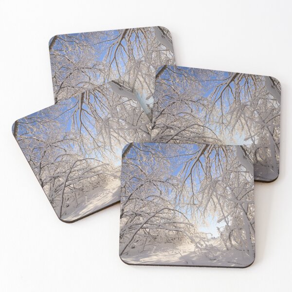 Item preview, Light through the edge of the snowy woods, Whitmore Lake, Michigan designed and sold by Daniel Arthur Brown Photography.