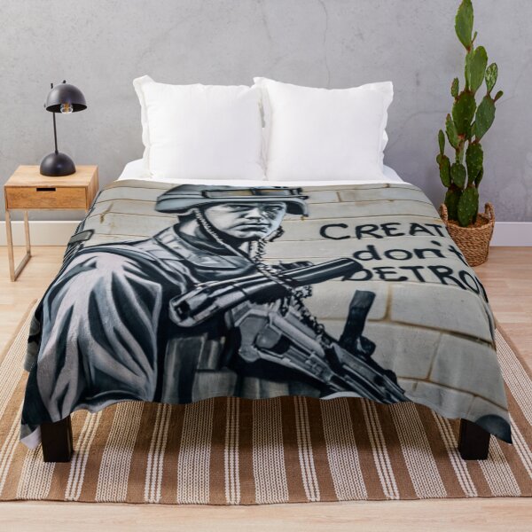 Item preview, Soldier Stencil Graffiti designed and sold by Bomax121.