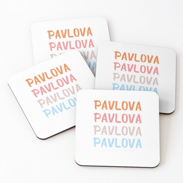 Item preview, PAVLOVA, Retro word art of favorite comfort foods, dessert designed and sold by SztylishDesigns.