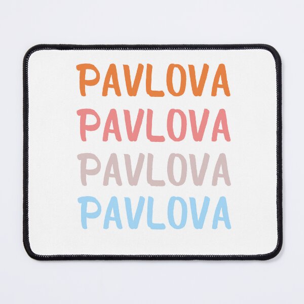 Item preview, PAVLOVA, Retro word art of favorite comfort foods, dessert designed and sold by SztylishDesigns.