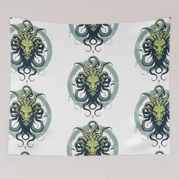 Item preview,  "Gorgon's Gaze: Mythical Elegance Illustrated" designed and sold by ArtistKunal123.