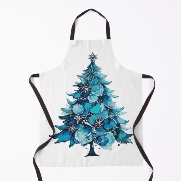 Item preview, christmas tree, blue, christmas, poinsettia designed and sold by zamperoni.