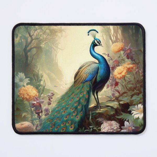 Item preview, The Pretentious Peacock designed and sold by ErikVonFiffick.