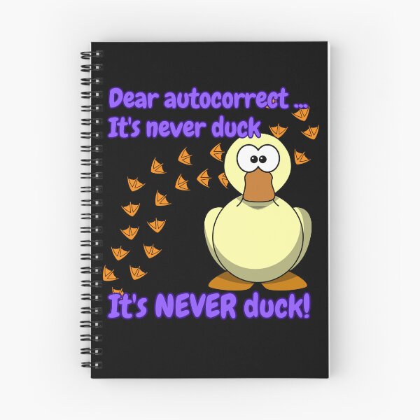 Item preview, Dear Autocorrect designed and sold by Whytewold Farm Stuff.