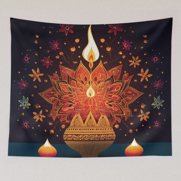 Item preview, “Meditation Flower” designed and sold by Art-Vortex-fr.