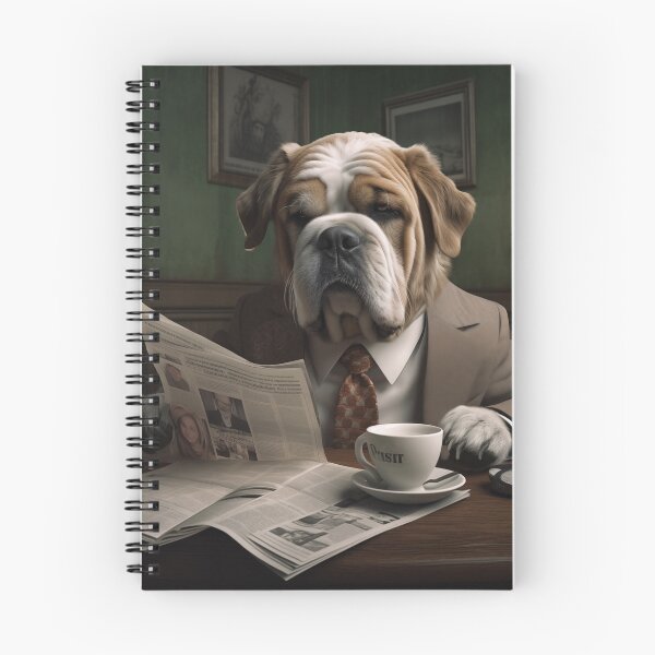 Item preview, Canine Chronicles: A Dog's Morning Ritual designed and sold by bmangonow.