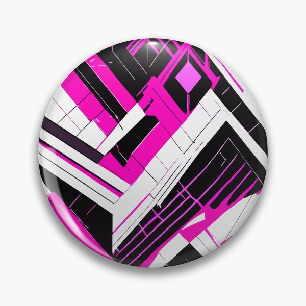 Item preview, Pink White Black Synthwave Pattern designed and sold by Blue-Banana.