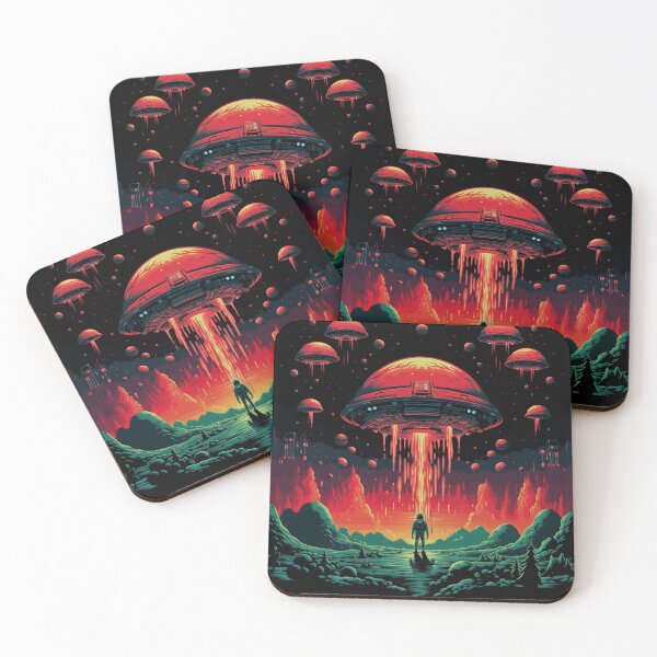 Item preview, Pixel Art Space Invaders designed and sold by alexrow.