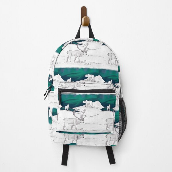 Item preview, Arctic Winter Animals with the Northern Lights designed and sold by Quick Brown Fox Canada.