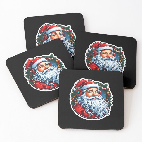 Item preview, Xmas DJ santa designed and sold by mrlazypl.