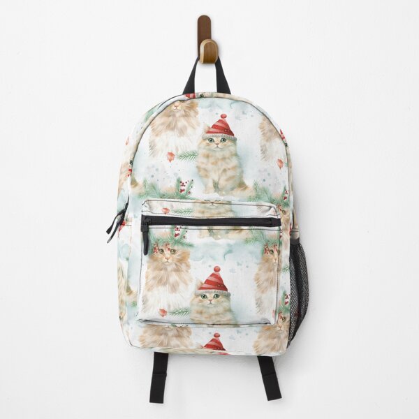 Item preview, Cute cat X’Mas seamless digital paper designed and sold by mussyjane.