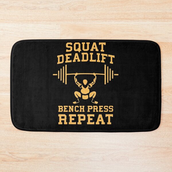 Item preview, Weightlifting - Squat, Deadlift, Bench Press, Repeat designed and sold by Mindful-Designs.