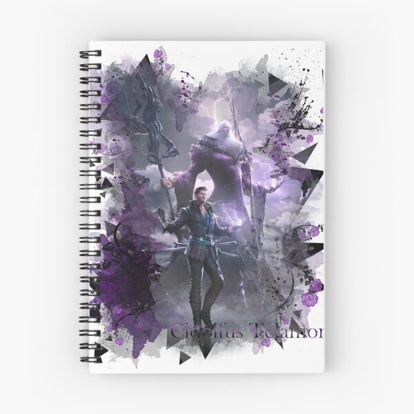 Item preview, Cid and Ramuh FF16 design designed and sold by AngeliaLucis.