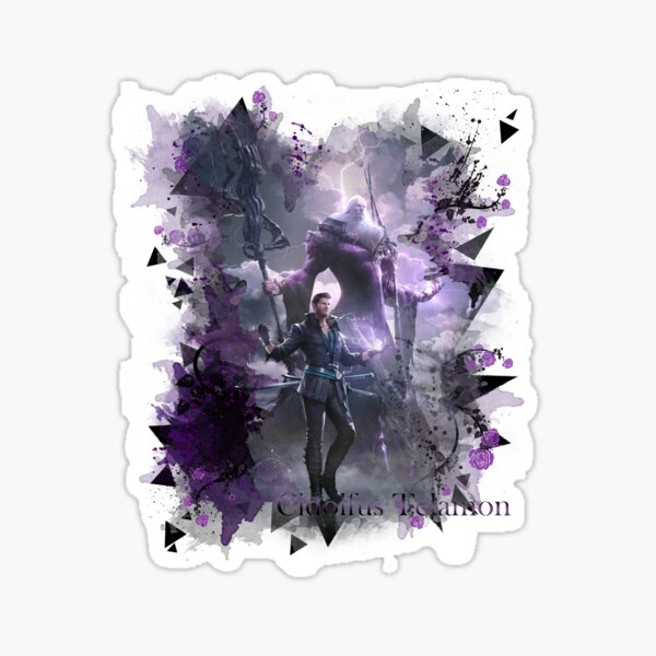 Item preview, Cid and Ramuh FF16 design designed and sold by AngeliaLucis.