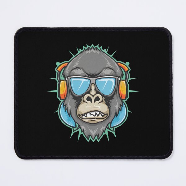 Item preview, Gorilla with Sunglasses Monkey Tag for Kids designed and sold by medbouk1.