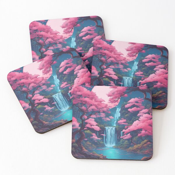 Item preview, Enchanted Cherry Blossom Forest designed and sold by SilverSunStudio.
