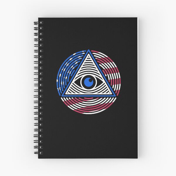 Item preview, All-Seeing Eye USA Flag America design designed and sold by venomousvector.