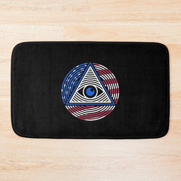 Item preview, All-Seeing Eye USA Flag America design designed and sold by venomousvector.