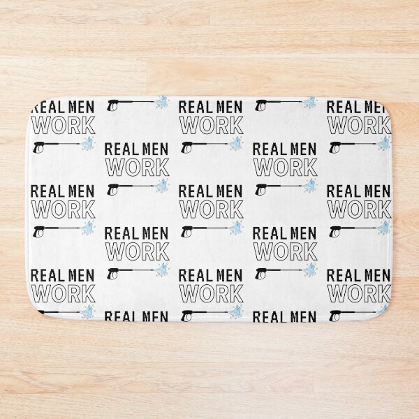 Item preview, Pressure Washing - Real Men Work designed and sold by PowerWashing.
