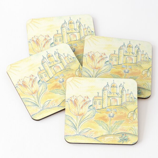 Item preview,  Flowers and magical castle 1 designed and sold by MoisOneOffs.