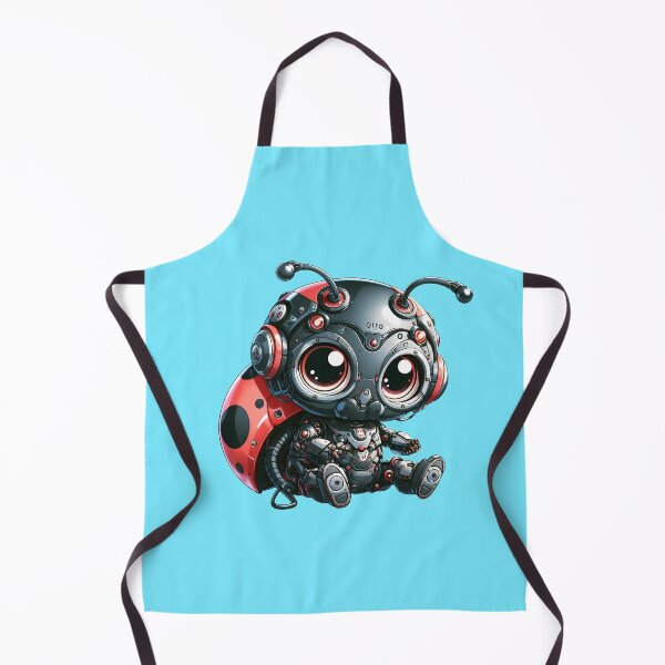 Item preview, Cute Cyberpunk Robot Ladybug! designed and sold by kukamatsu.