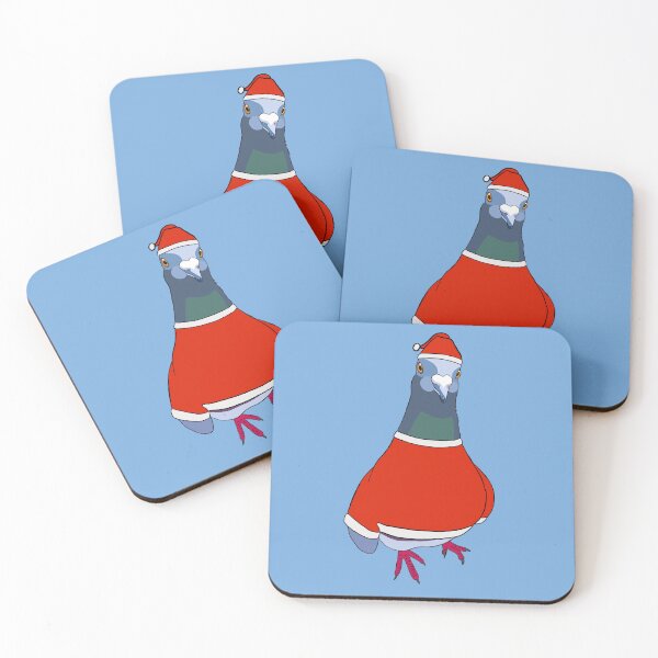 Item preview, Santa Toby the Pigeon designed and sold by dots6789.