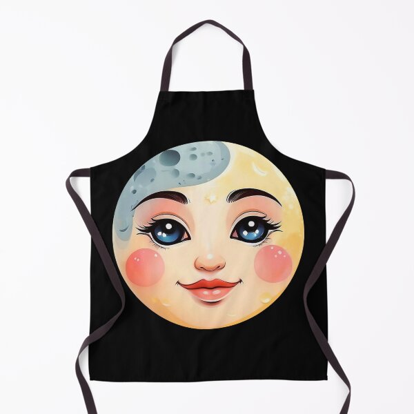 Item preview, Cute Smiling Moon Face designed and sold by SassyArtistry.