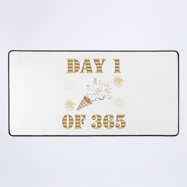 Item preview, Happy New Year, Day 1 Of 365, Day One Of Three Sixty Five, Happy Holidays, New Years Day, New Year Eve, Fireworks, Firecrackers, New Year Party, Seasons Greetings, designed and sold by bimmer325.