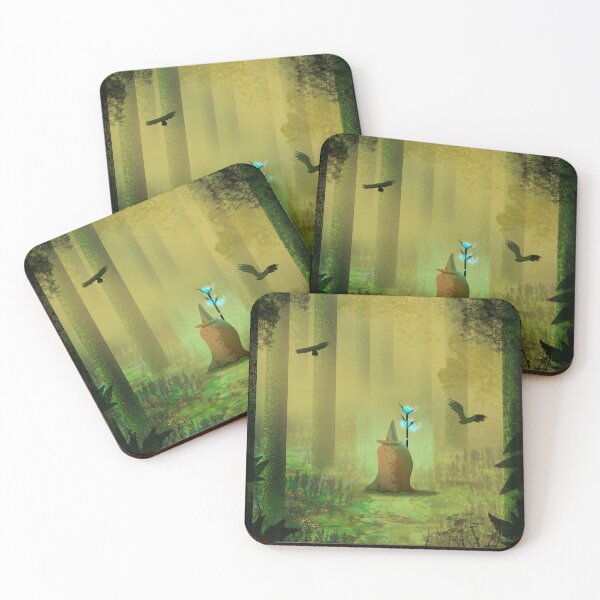 Item preview, The wizard in the forest designed and sold by trazusarts.