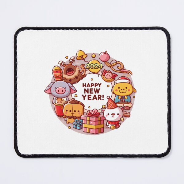 Item preview, Christmas Cheer and New Year's Wishes: Embracing the Festive Spirit, Celebrating Hope, and Welcoming 2024 with Open Arms designed and sold by bkbh.