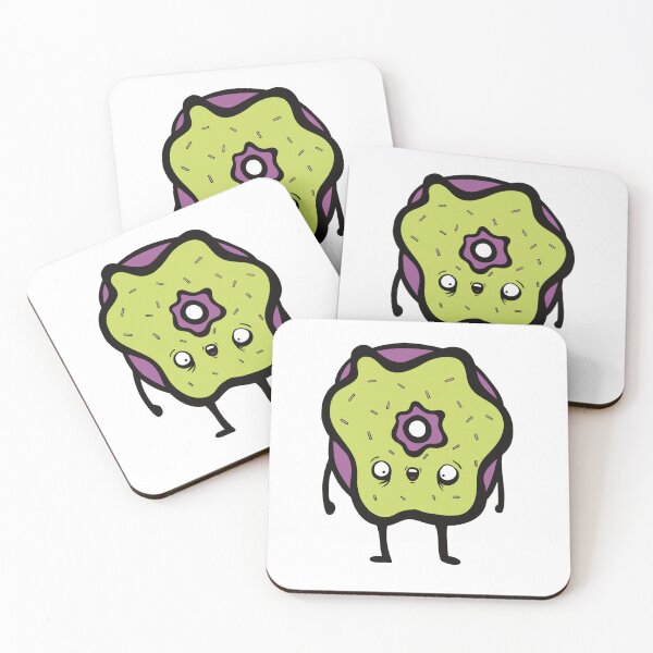 Item preview, Donut Friend - Yellow Green designed and sold by ArtBySutherland.