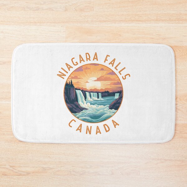 Item preview, Niagara Falls Canada Retro Distressed Circle designed and sold by KrisSidDesigns.