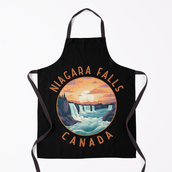Item preview, Niagara Falls Canada Retro Distressed Circle designed and sold by KrisSidDesigns.