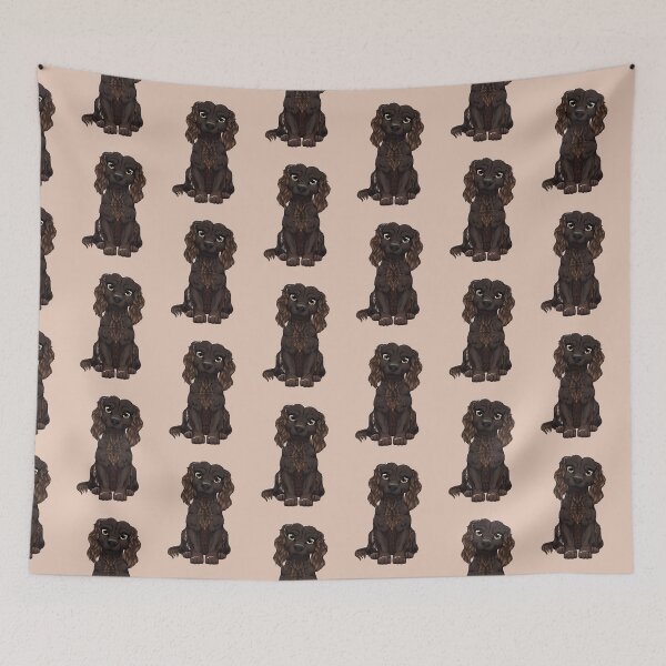 Item preview, Liver Cocker Spaniel Cute Puppy designed and sold by Bamsdrawz.