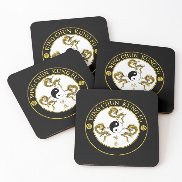 Item preview, Wing Chun Kung Fu Martial arts dragon black movie design  designed and sold by niksy.