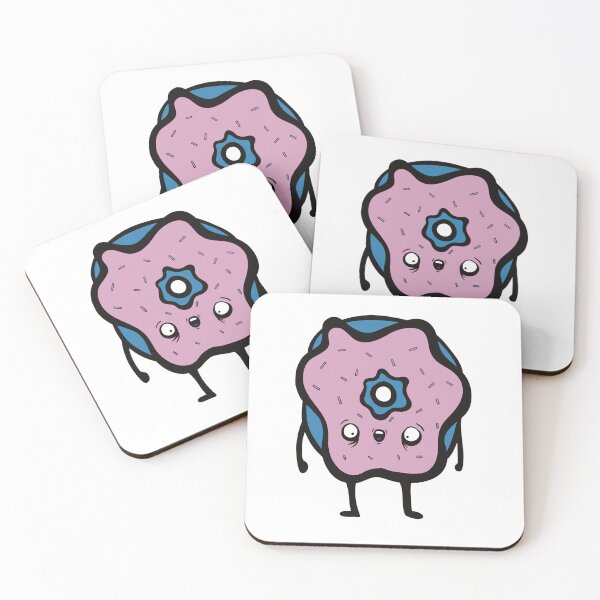 Item preview, Donut Friend - Light Pink designed and sold by ArtBySutherland.