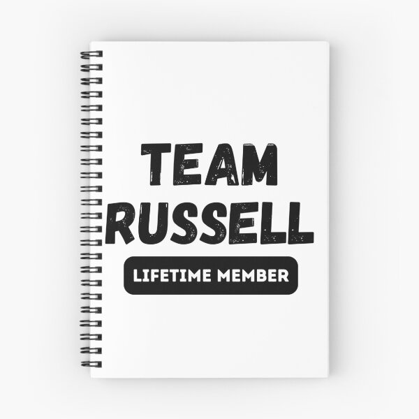 Item preview, Team RUSSELL Lifetime member family gift designed and sold by IssaraStudio.